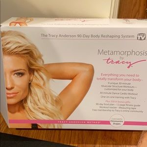 Tracy Anderson Metamorphosis program on cds